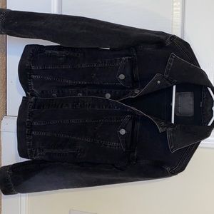Black Jean Jacket